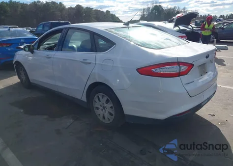 2013 Ford Fusion S из США, поврежденный, VIN 3FA6P0G75DR305014